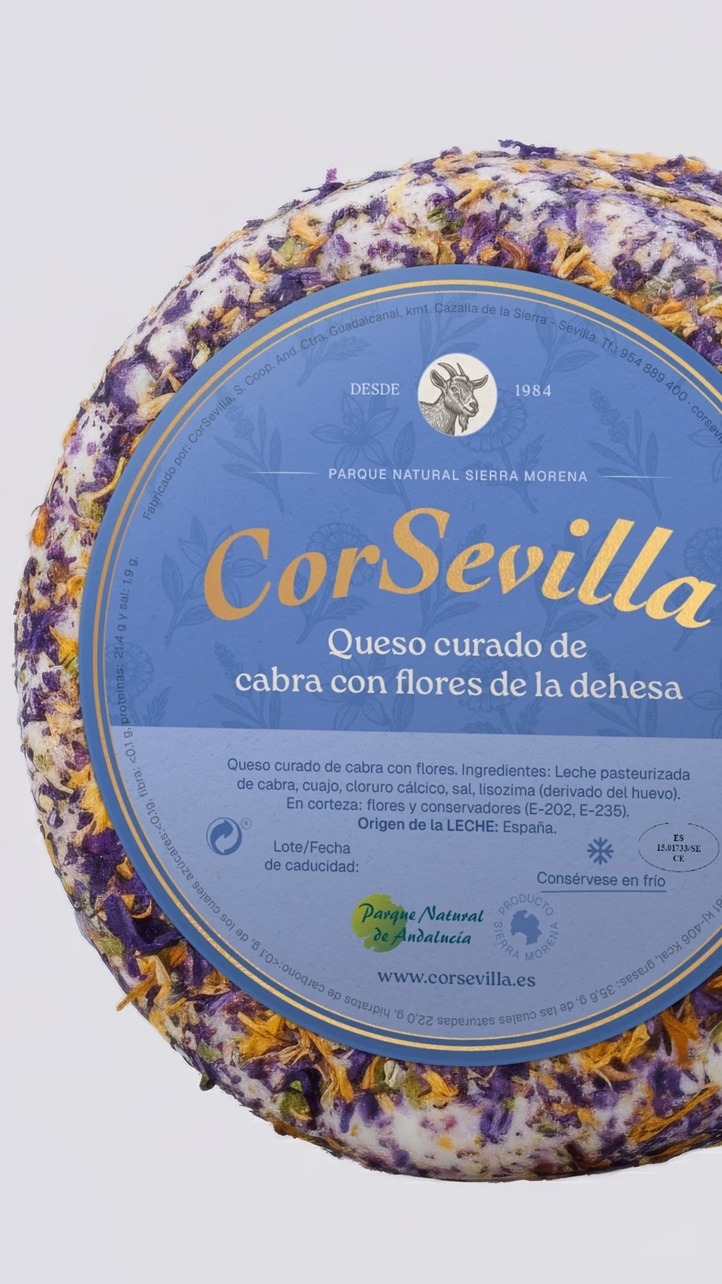 Diseño de etiqueta de quesos para cooperativa ganadera