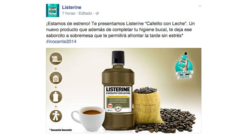 Día de los inocentes por las marcas