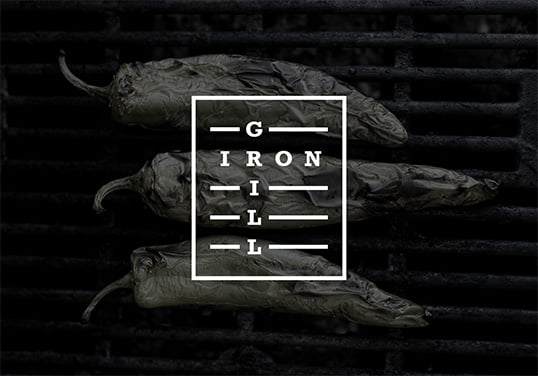 restyling de marca packaging iron grill