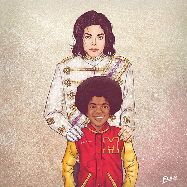 ilustraciones famosos