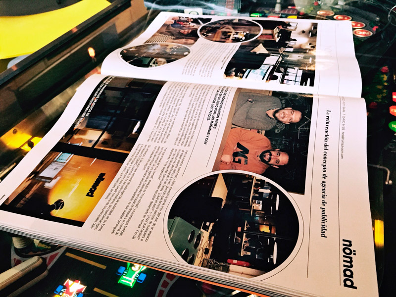 reportaje nomad en ASM magazine