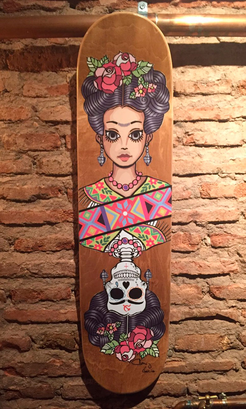 diseño creatividad nomad skate tabla