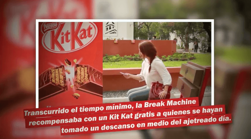 KitKat break machine
