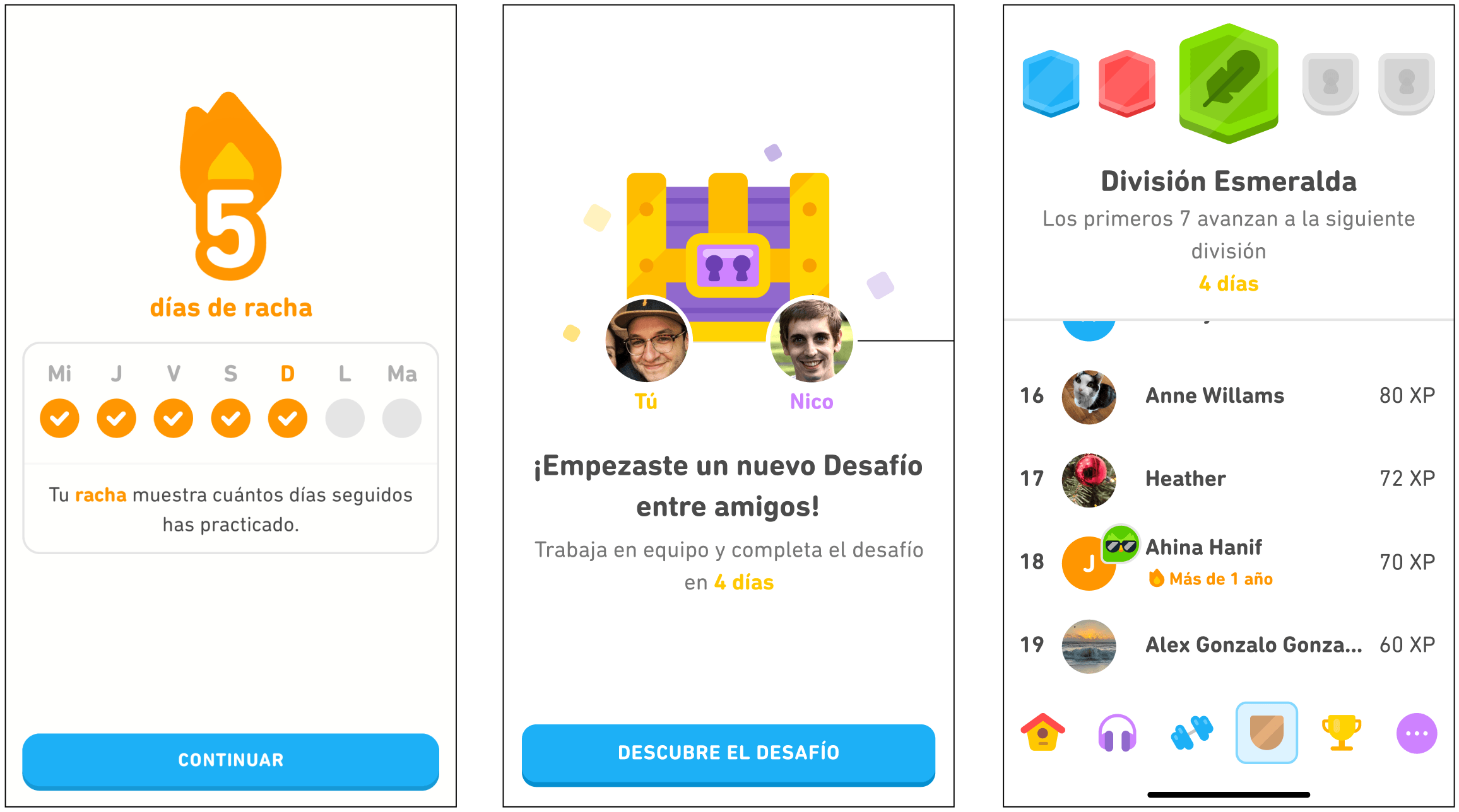 Duolingo Gamification Example